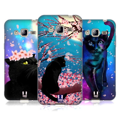 FUNDA DE GEL SUAVE HEAD CASE DESIGNS GATOS Y FLORES PARA TELÉFONOS SAMSUNG 3 Foto 1 de 4
