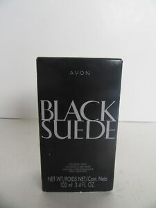 Avon Black Suede 3.4oz Men's Eau de Toilette Cologne Spray