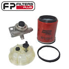 Truck Fuel Water Separator Kit - 10 Micron - R60T, BF1223-O, FS19687, P551852