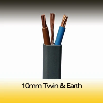 Cooker, Shower, T&E cable, 10mm Electric Cable Wire Electrical Socket - Image 1 of 2