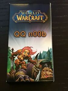 World of Warcraft WOW QQ Noob Tissue Blizzcon 2008