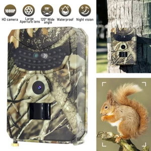 24MP 1080P HD Camara De Caza Trail Outdoor Wildlife Scouting Cam Visión Nocturna - Picture 1 of 14