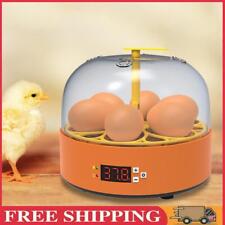 6 Egg Incubator Mini Eggs Incubation Brooder 15W Adjustable Temperature Control