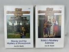 The Baby Sitters Club Hardcover LARGE PRINT Books Stoneybrook Mystery Admirer 