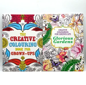 Creative Colouring Book Bundle x 3 Gardens Botanical - Picture 1 of 9