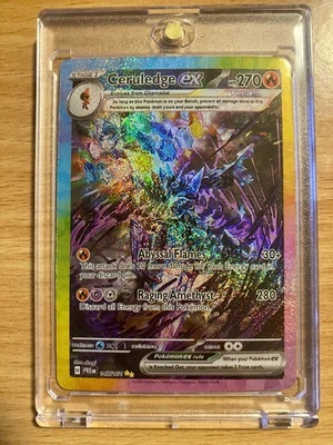 Pokémon TCG Prismatic Evolutions Ceruledge Rare Special Azugladis Karte 147/131 - Bild 1 von 3