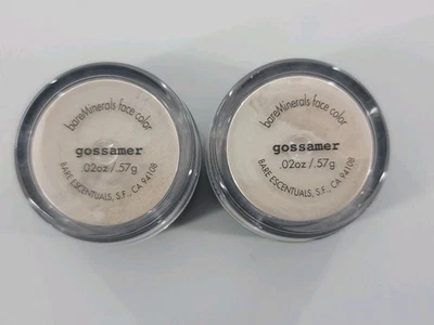 i.d. Bare Minerals GOSSAMER Face Color .02oz/.57g / Lot of 2 - Image 1 of 2