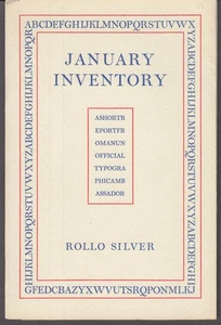 Typophile Monographie #97 Rolo Silber: Januar Inventar 1972 - Bild 1 von 1