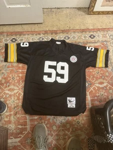 Throwbacks 1975 Jack Ham Pittsburgh Jersey No. 59 - Picture 1 of 16