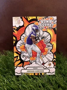 2025 Panini Donruss Jordan Addison #BS-JAN Bomb Squad Minnesota Vikings - Picture 1 of 2