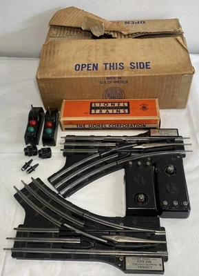 Lionel Post War 022 Remote Control O Gauge Switches, Pair - Image 1 of 4