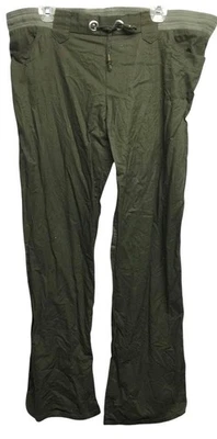 Na na fashion XL verde multi bolsillos cordón cintura tirar en pantalones Foto 1 de 4