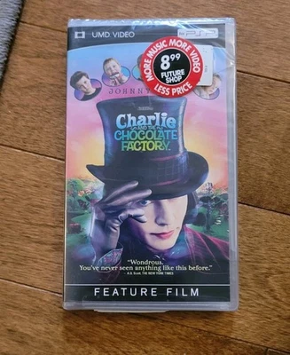 Charlie and the Chocolate Factory (UMD) PSP Video Family New and Sealed!!! - Image 1 of 4
