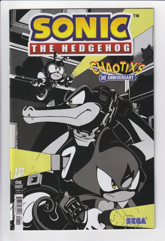 Sonic the Hedgehog: Chaotix's 30th Anniversary Special #1 Cover A-Jack Lawrence (IDW Publishing October 2025)