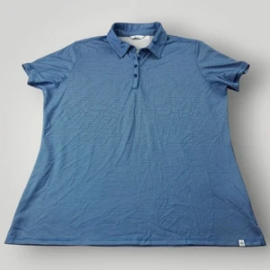 Lady Hagen Damen XXL Golf Poloshirt Blau Weiß Punkte Print Kurzarm - Bild 1 von 10