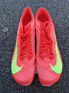 Talla 15 - Nike Air Zoom Maxfly 2 Zapatos de Pista Carmesí Brillante FD8395-600 Para Hombres - Imagen 1 de 5