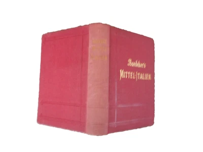 Mittel-Italien Handbuch Fur Reisende K. Baedeker Central Italy & Rome Maps 1893 Foto 1 de 3