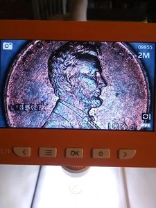 1994D-Lincoln Cent With Doubling/Off Center On Face And Mint Mark - Picture 1 of 6