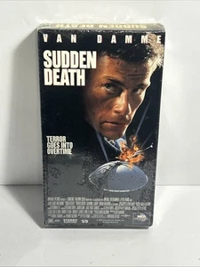 BRAND NEW Sudden Death (VHS, 1995) Jean Claude Van Damme. Sealed - Picture 1 of 5