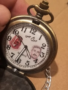 Antico orologio da tasca Saddam Hussein presidente dell'Iraq 1980 SPECIALE ULTRA RARO - Foto 1 di 17
