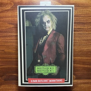 NECA Ultimate Beetlejuice Wedding Tuxedo Action Figure 2025 Horror/ Comedy NEW - Picture 1 of 5