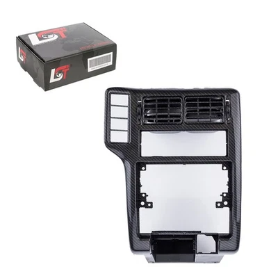 Cubierta decorativa consola central rejilla de aire gris carbono para VW POLO CLASSIC VARIANT 95-99 - Imagen 1 de 4