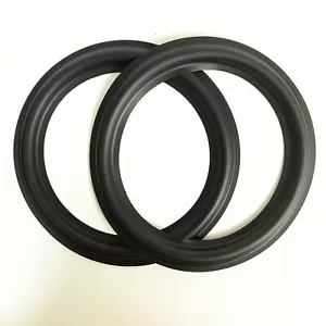 2 altoparlanti di ricambio 7" surround in gomma per riparazione bordo Grundig 510 Kugelboxen - Foto 1 di 8