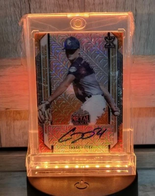 2021 Leaf Metal Draft TRUE #1/1 Chase Petty GOLD Auto Reds Sealed - Image 1 of 4