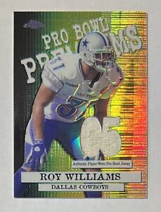 Roy Williams Dallas Cowboys 2005 Topps Chrome REFRACTOR Used Jersey Relic PBP-RW