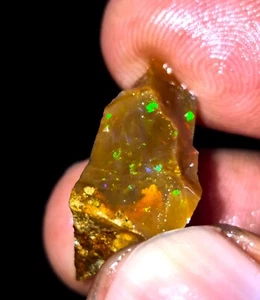 Ópalo etíope natural muy raro en bruto, ópalo crudo, ópalo de fuego welo, 1673 - Imagen 1 de 5