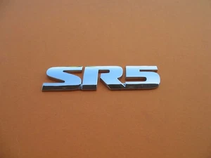 2007-2018 TOYOTA TUNDRA SEQUOIA SR5 SIDE CHROME EMBLEM LOGO BADGE SIGN OEM A3970 - Picture 1 of 3