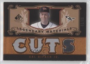 2007 SP Legendary Cuts Materials Triple Material /99 Cal Ripken Jr #LM-CR2 HOF