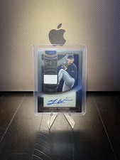 2023 Panini Select Baseball - Gavin Williams Auto & Patch Prizm Card