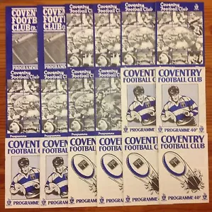 Coventry Rugby Programmes 1962 - 1988 - Picture 1 of 117