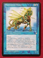 Magic The Gathering ICE AGE PHANTASMAL MOUNT single blue card MTG