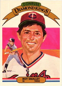 1982 Donruss Set Break #22 Roy Smalley DK Near Mint - Free Shipping