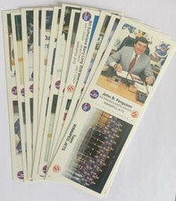 1988-89 Winnipeg  Jets The Kinsmen Police Hockey Complete Team Set of 24