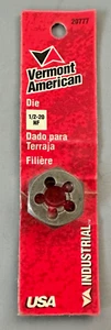 VERMONT AMERICAN 1/2 - 20 NC Die 20777 - Made in USA - Picture 1 of 5