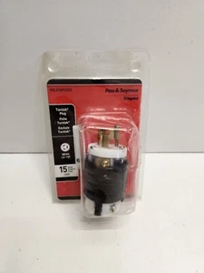 ¡NUEVO! PASS & SEYMOUIR LEGRAND 15A 125V ENCHUFE TURNLOK PSL515PCCV3 - Imagen 1 de 3