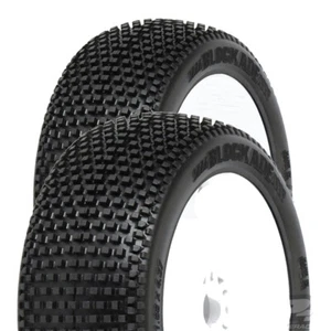Pro-Line 9039-233 Blockade S3 Soft Off-Road 1:8 Buggy Tires / White Wheels (2) - Picture 1 of 2