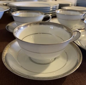 46 Pc NORITAKE China Richland Dinnerware Service for 6 Excellent Condition - Picture 1 of 20