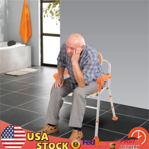 Silla de ducha plegable para personas mayores asiento de ducha silla de baño plegable resistente - Imagen 1 de 20