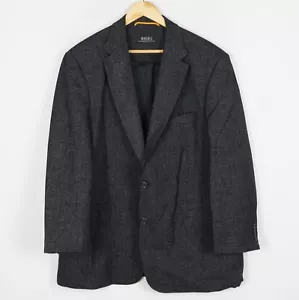 Digel Hombre Americana Talla 28 F58 Ee. Uu. GB 46 Gris Poliéster Lana sv11397 - Imagen 1 de 8