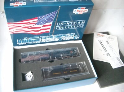 Roco H0 - 2-teilige Schlepptenderlok der "Norfolk and Western" Nr. 63350 / OVP - Bild 1 von 4