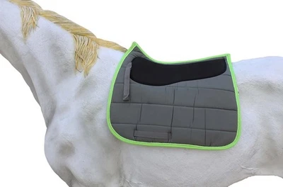 Almohadilla para silla de montar de caballo acolchada inglesa de neopreno absorbente de golpes 72TS18 Foto 1 de 4