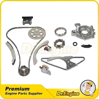 Timing Chain Kit Oil Pump Fit 07-11 Chevrolet Colorado GMC Canyon Hummer H3 - Image 1 of 4