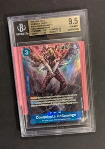 BGS 9.5 Donquixote Doflamingo OP01-073 Alt Art One Piece TCG Romance Dawn SR - Picture 1 of 1