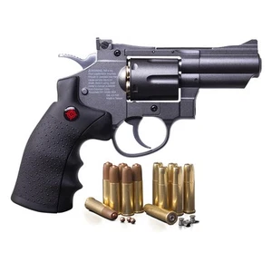 Crosman SNR357 Dual Ammo Full Metal Snub Nose CO2 .177 Air Gun Pistol Revolver - Picture 1 of 6