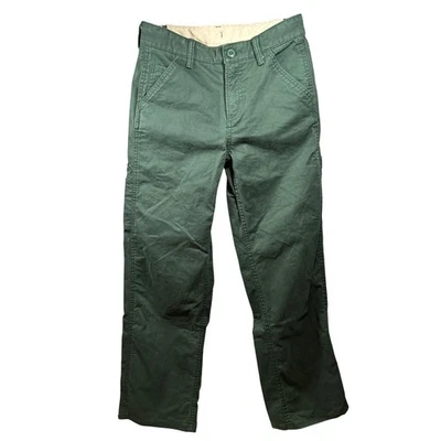 Pantalones cargo verdes GAP para niños talla 12 estilo utilitario cintura ajustable Foto 1 de 4