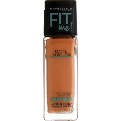 5 Pack Maybelline Fit Me Matte + Poreless Liquid Foundation, Toffee 330, 1 fl oz - Image 1 of 2